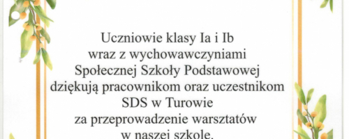 Warsztaty decoupage w Zespole Szkół Społecznych STO w Szczecinku